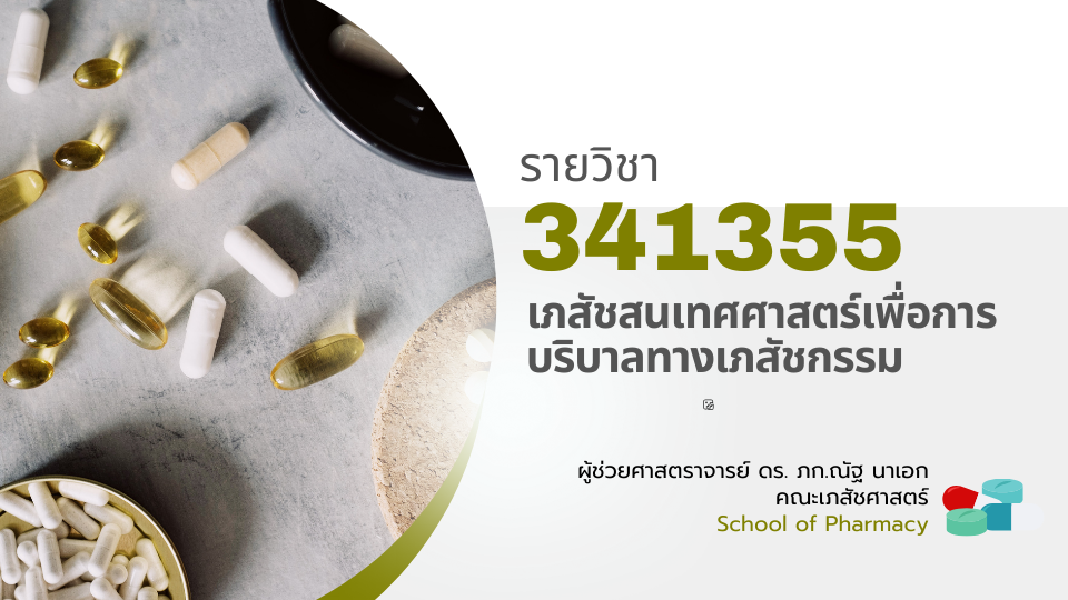 341355[1] - เภสัชสนเทศศาสตร์เพื่อการบริบาลทางเภสัชกรรม (2/2567)