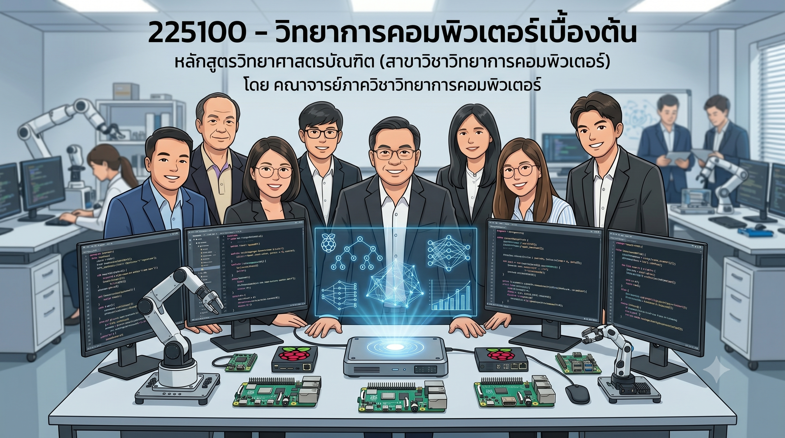 225100[4] - วิทยาการคอมพิวเตอร์เบื้องต้น (1/2569) SEC. 1,2